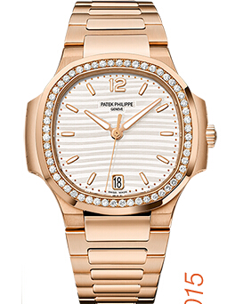 Replica Patek Philippe Nautilus Ladies Watch Buy 7118/1200R-001 - Rose Gold